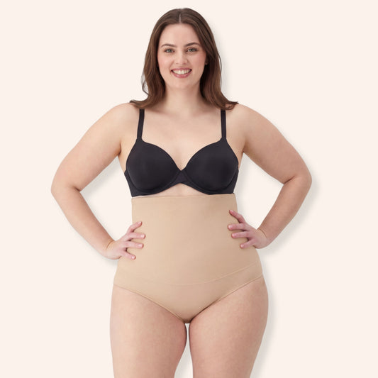 Panti Alto Control de Abdomen Invisible Americano Pack x 3